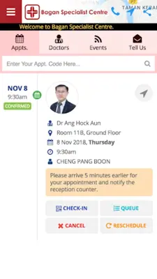 Bagan Specialist Centre android App screenshot 0